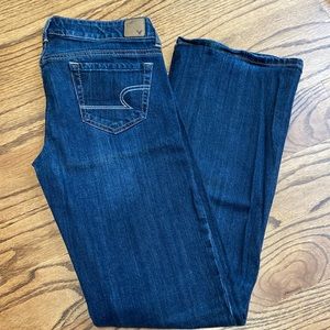 American Eagle Outfitters AE Jeans Favorite Boyfriend 6 Long Stretch